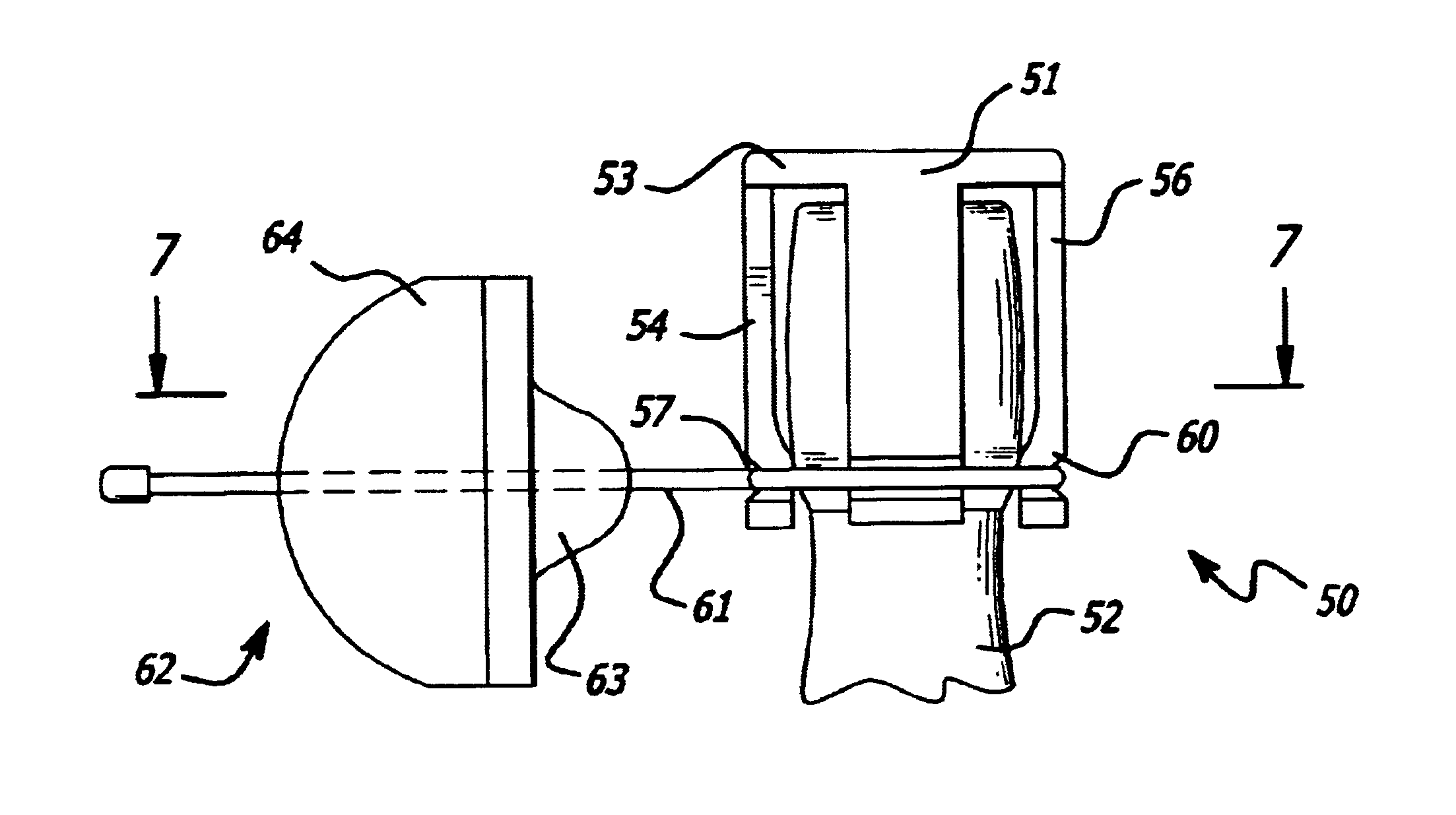 Anti-theft product tag with ball clutch