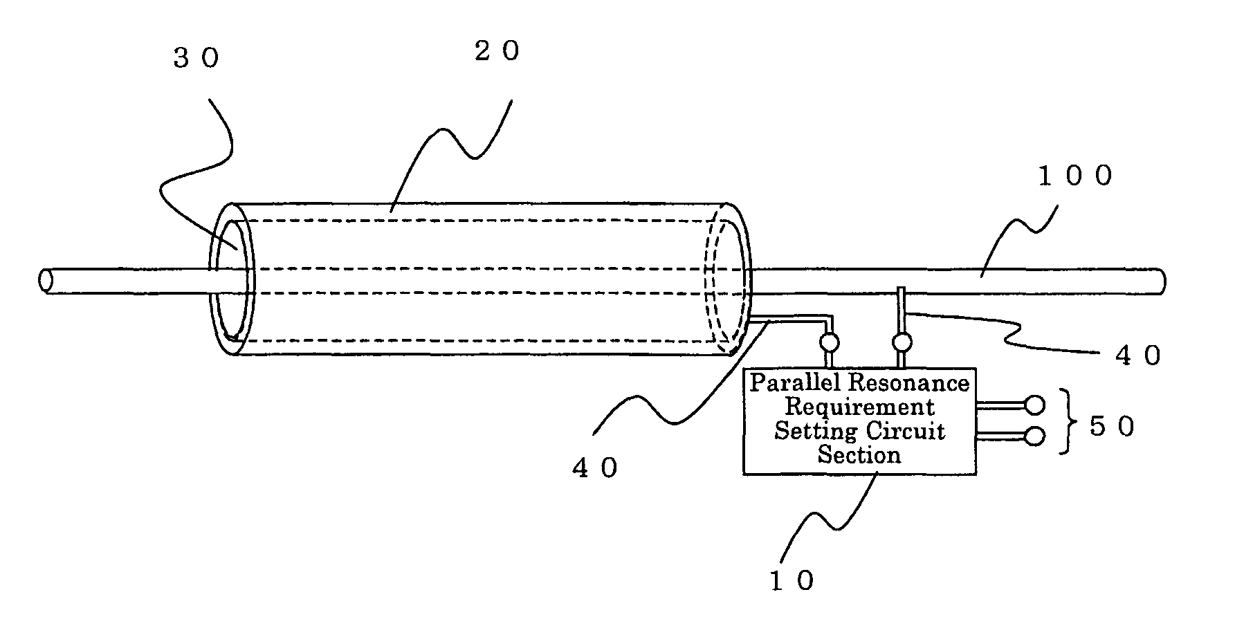 Electric power supply apparatus attached to overhead line to supply electric power to load