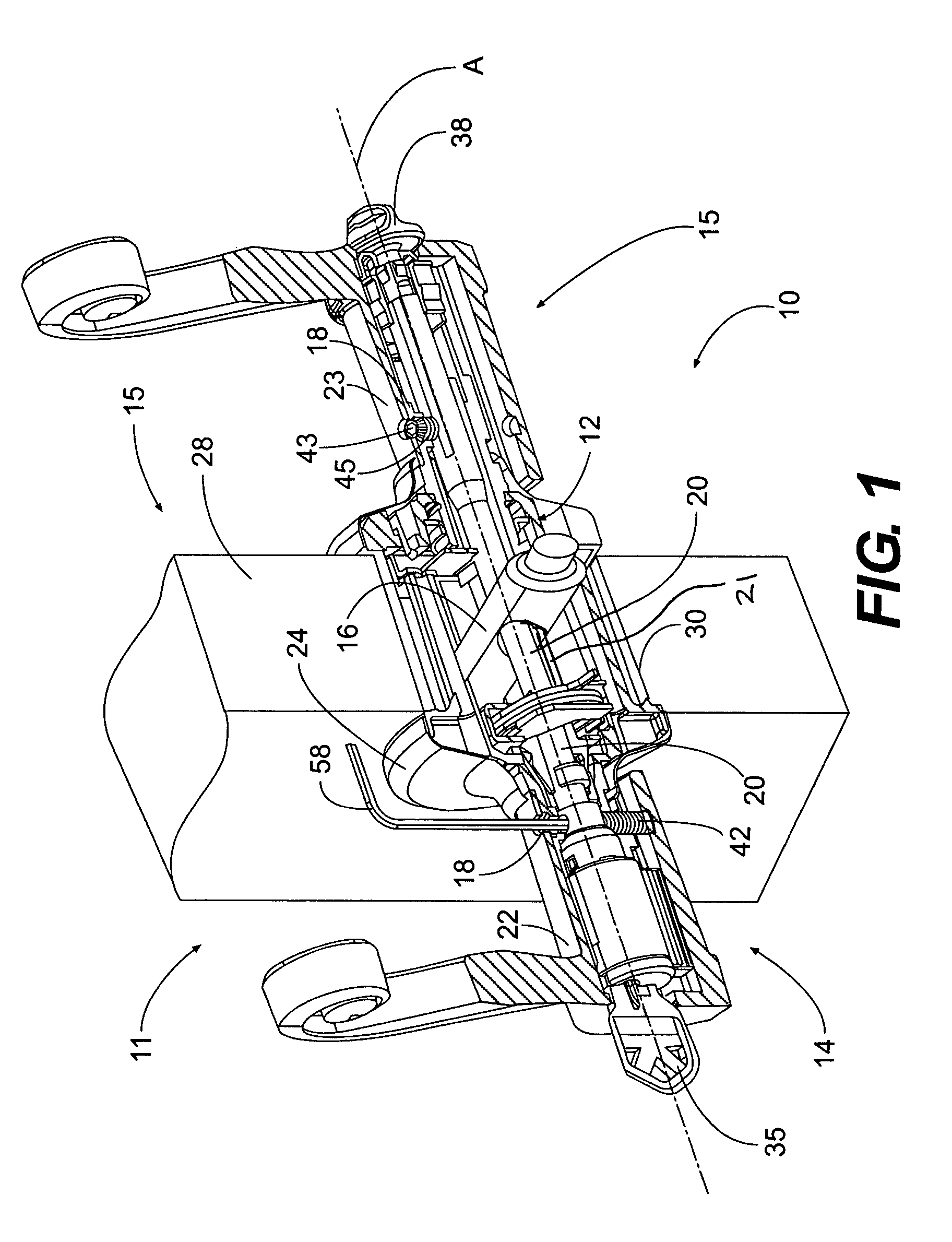 Door handle retainer system