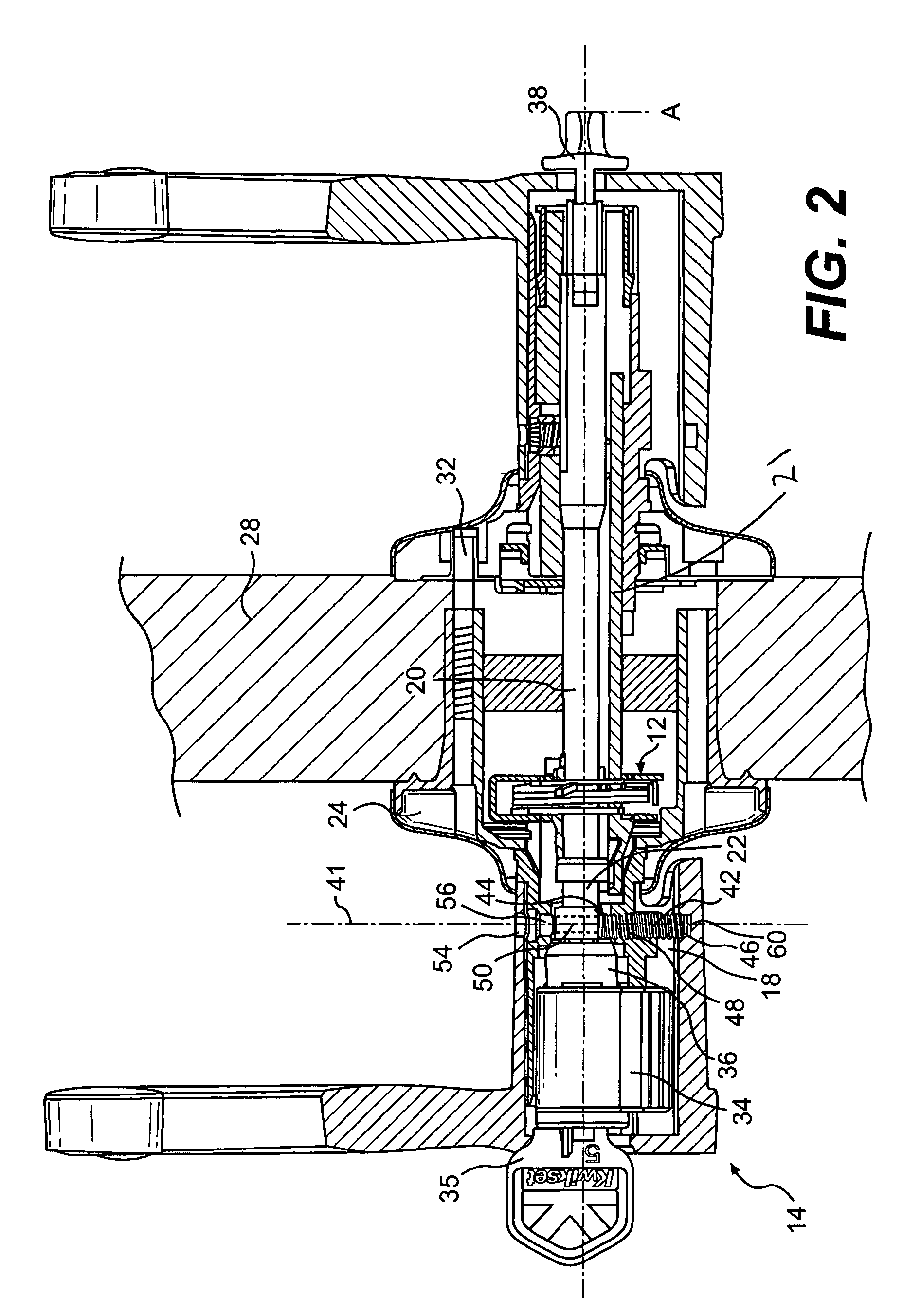 Door handle retainer system