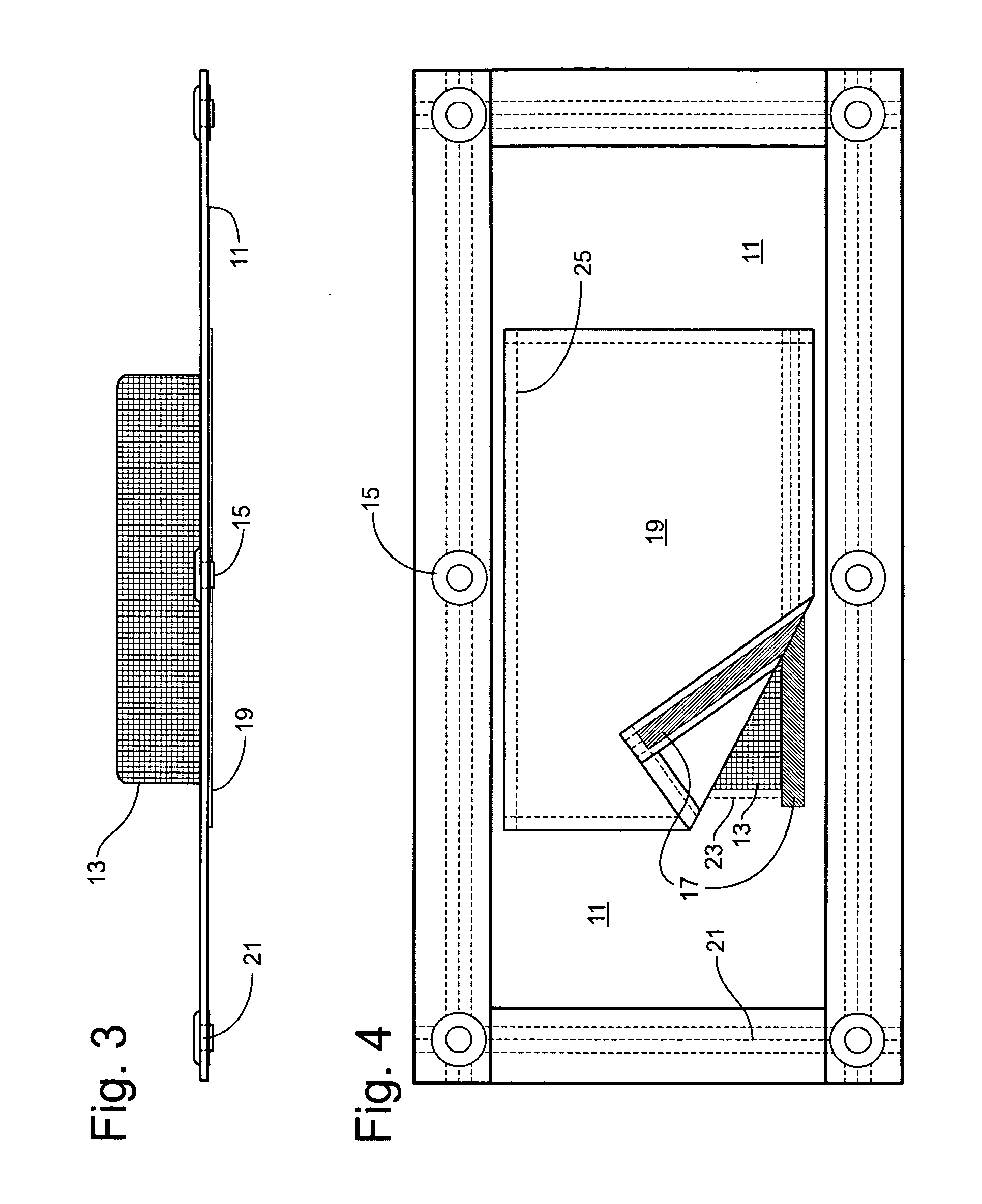 Load safety marker light mounting device