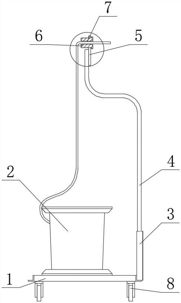 Wire harness pay-off device with automatic pay-off function