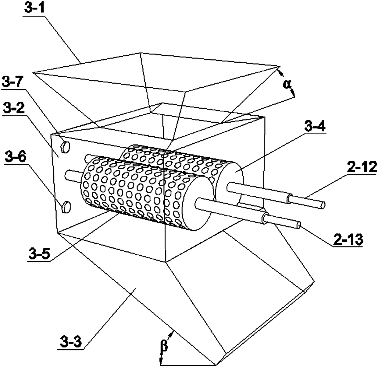 A kind of back pressure type volume reduction molding equipment and its operation method