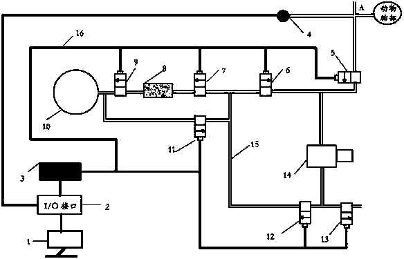 Animal expiration device for MRI (magnetic resonance imaging) of lung hyperpolarization gas