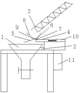 Automatic weighing charging machine