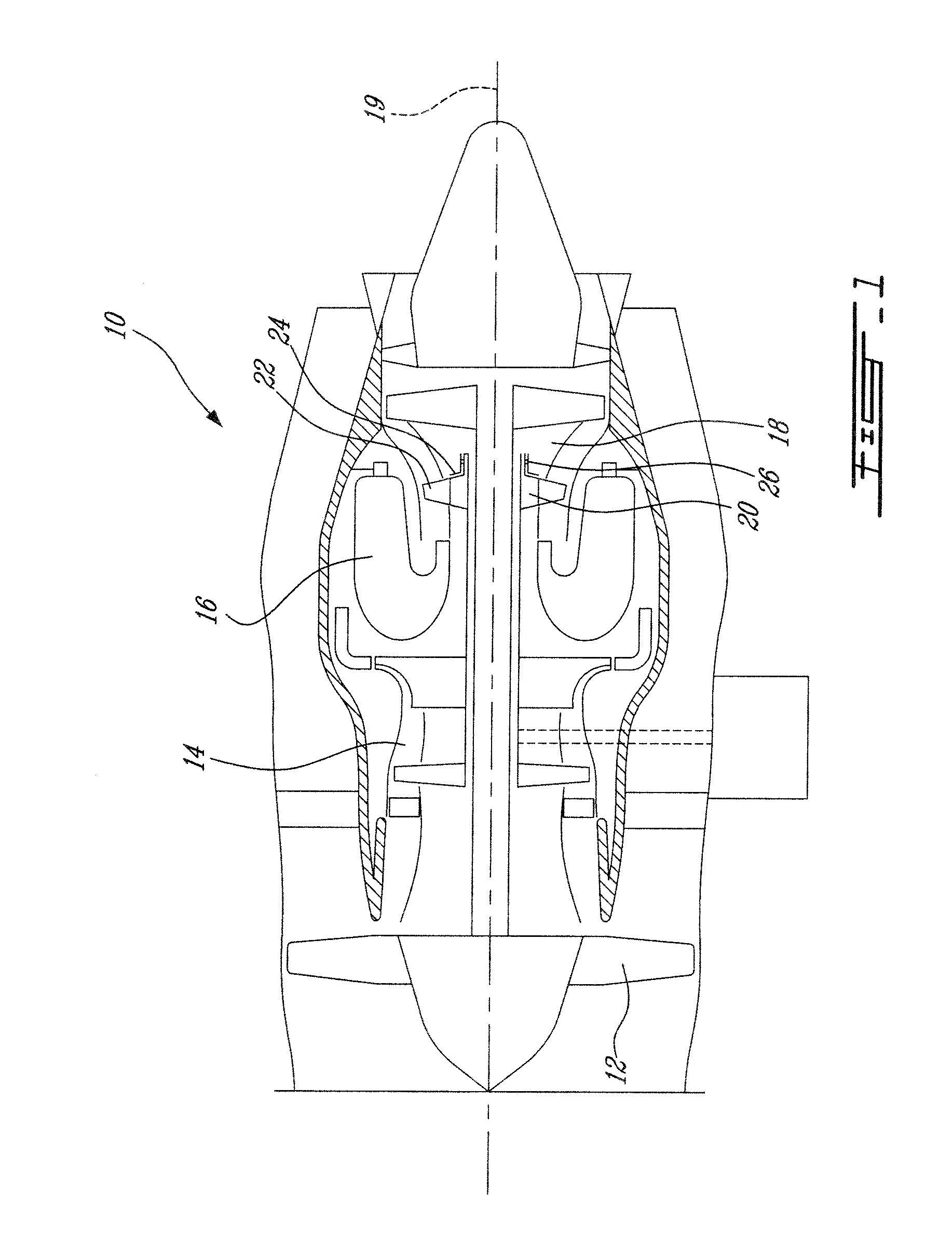 Retaining ring arrangement for a rotary assembly