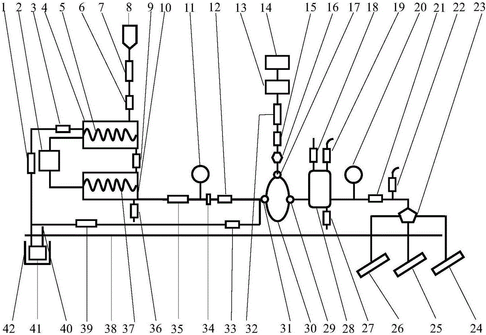 Ship-mounted black odoriferous water treatment device