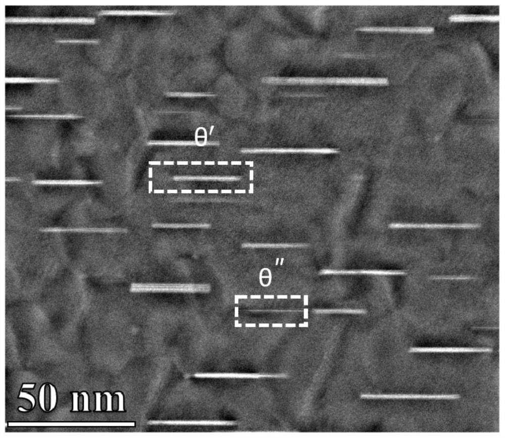 High-strength aluminum-copper alloy for aerospace structural parts and preparation method