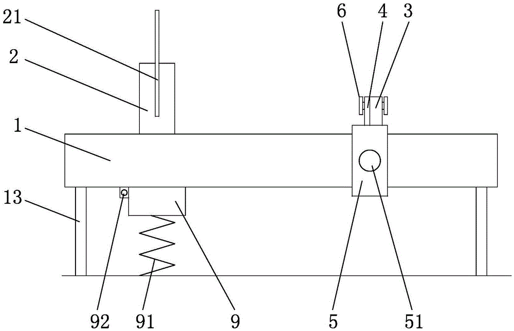 A positionable sawing device