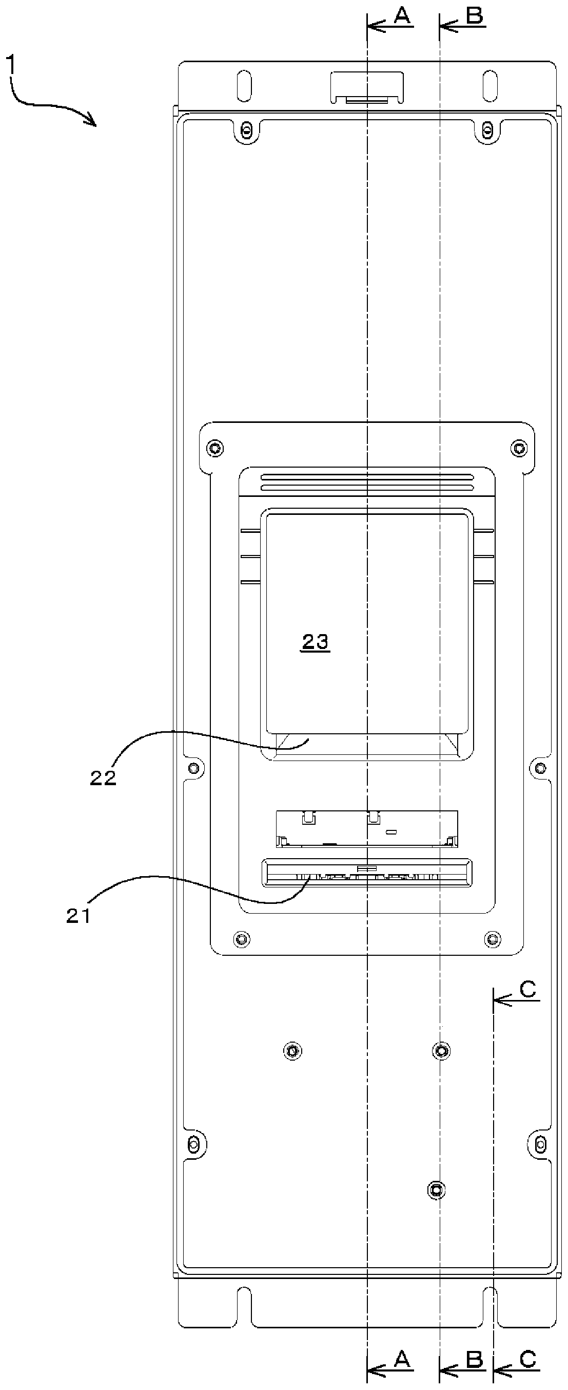 Banknote processing device