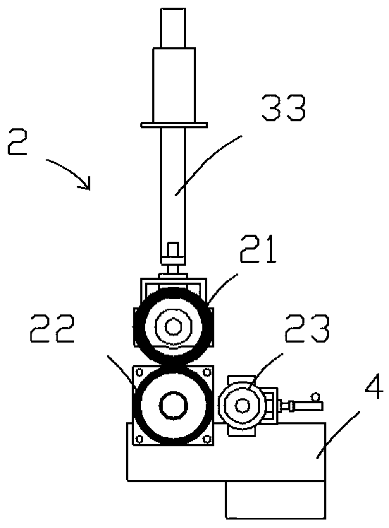 Film-covering liquid-coating extrusion integrated lining machine