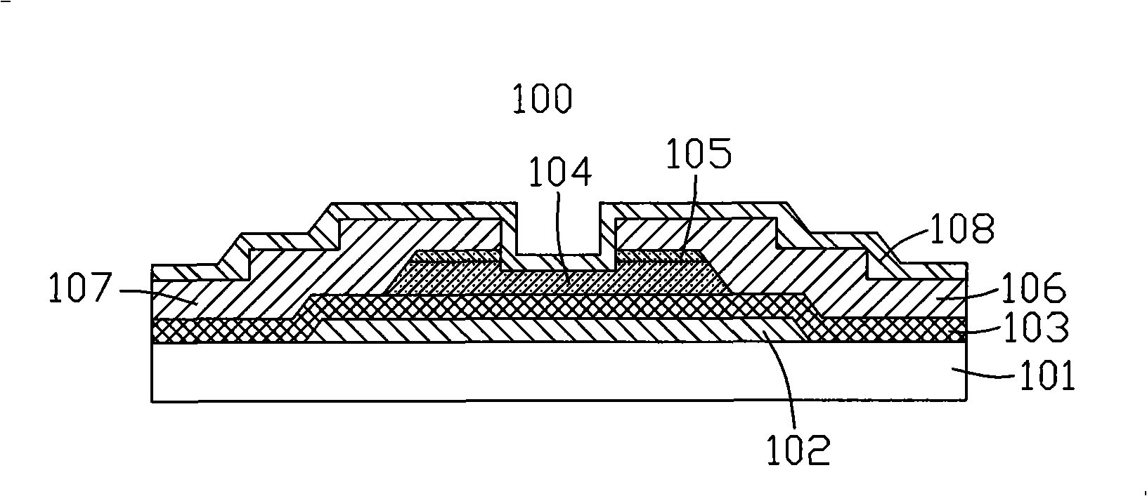 Thin-film transistor, manufacturing method for the same and liquid crystal display panel