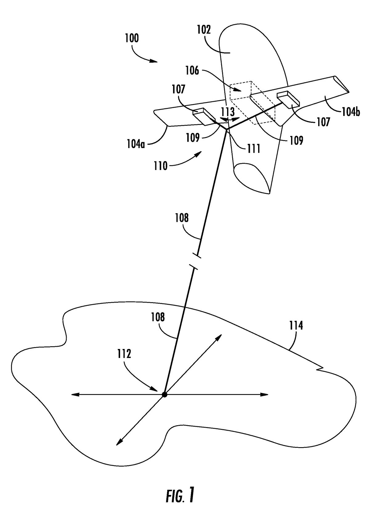 Tethered unmanned aerial vehicle