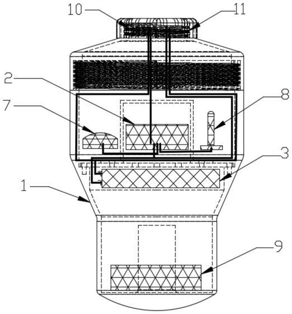 Emergency flow measuring instrument for realizing river flow velocity measurement by using satellite positioning technology