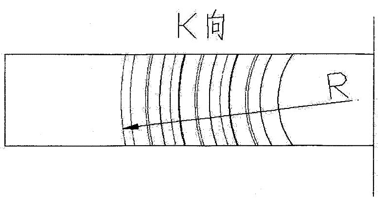 Method for processing slots on turbine rotor for mushroom-shaped blade roots