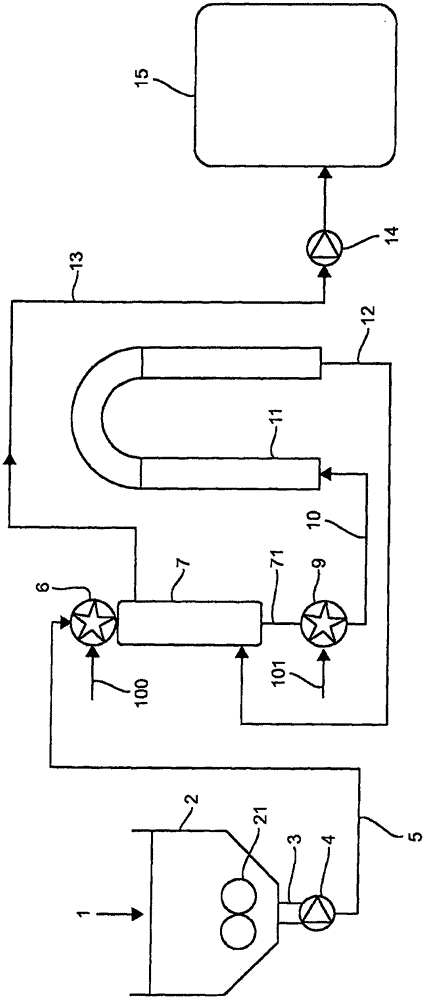 Method for the continuous thermal hydrolysis of sludge with a high dryness value