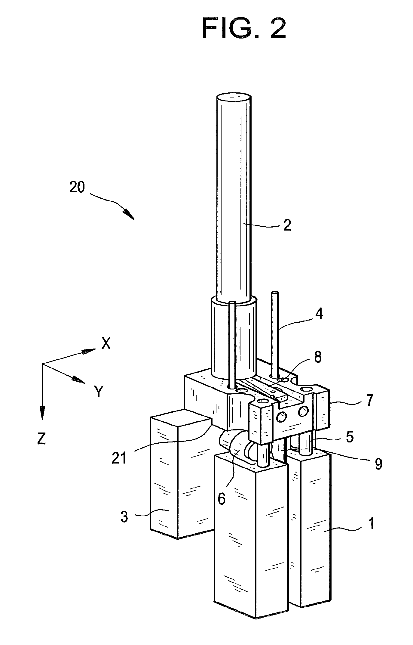 Pin-style collector brush holder with rotating spring plate, radial contact, and brush-wear indicator