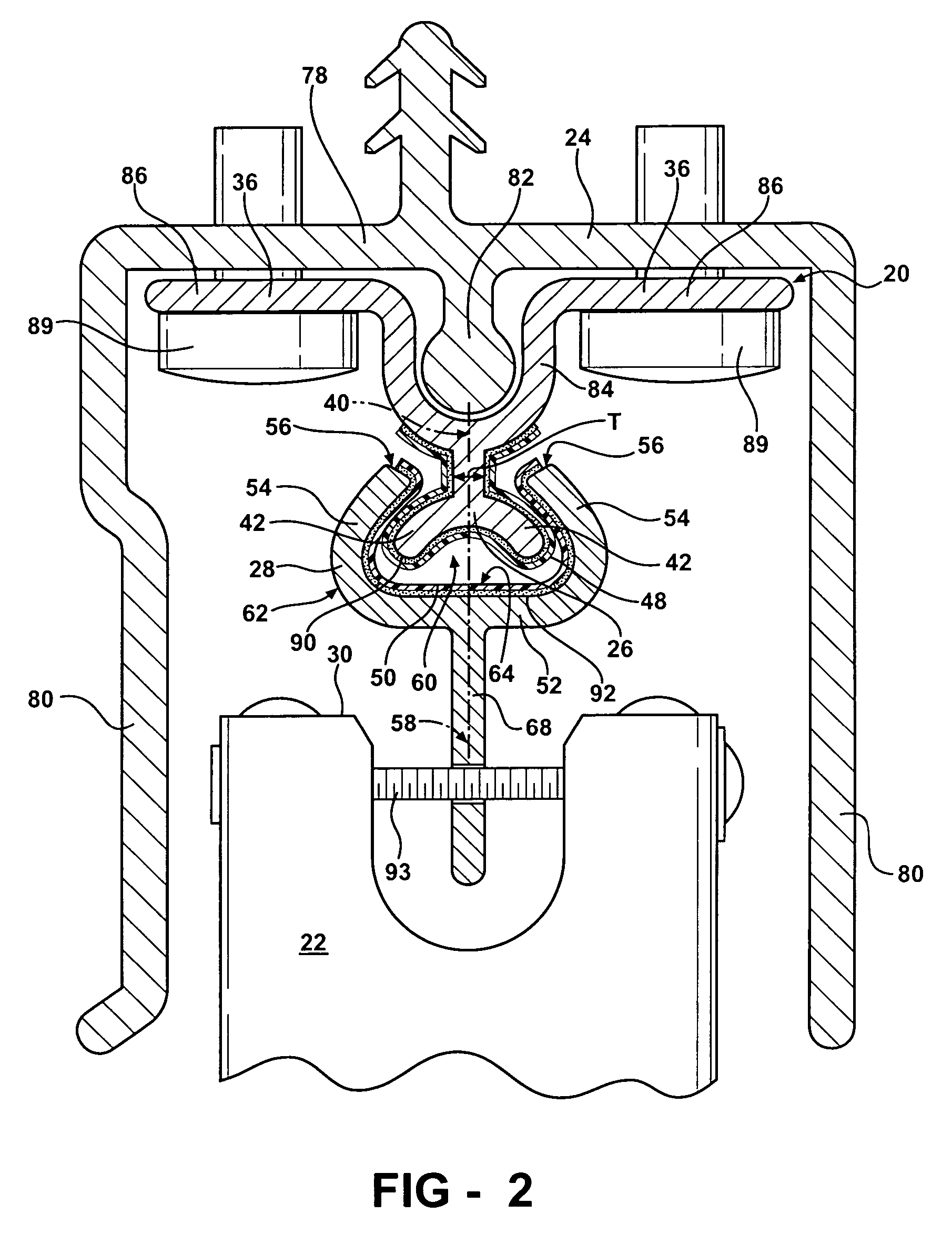 Sliding rail assembly for a sliding panel movable along a track