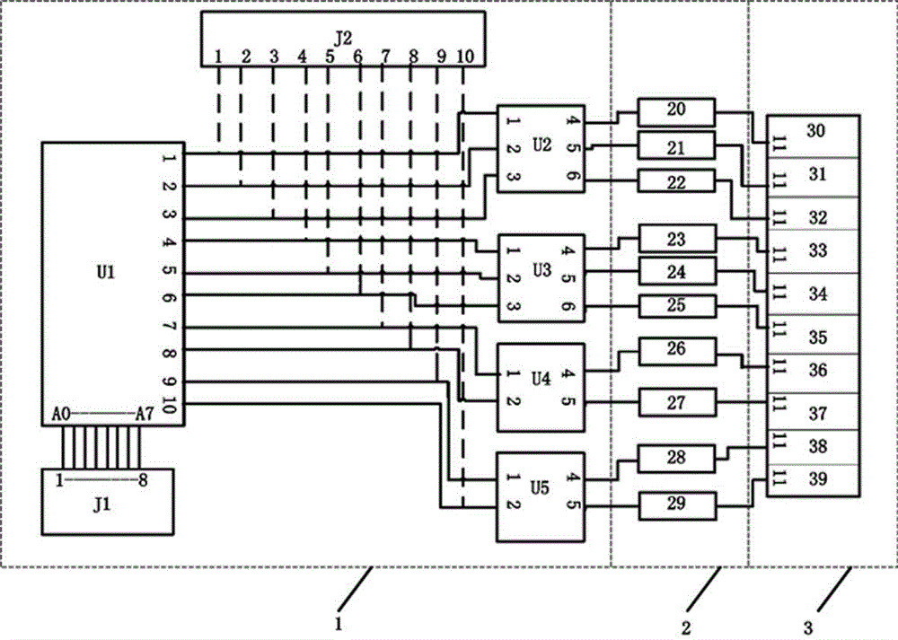 V-waveband and high-power frequency hopping colocation filter