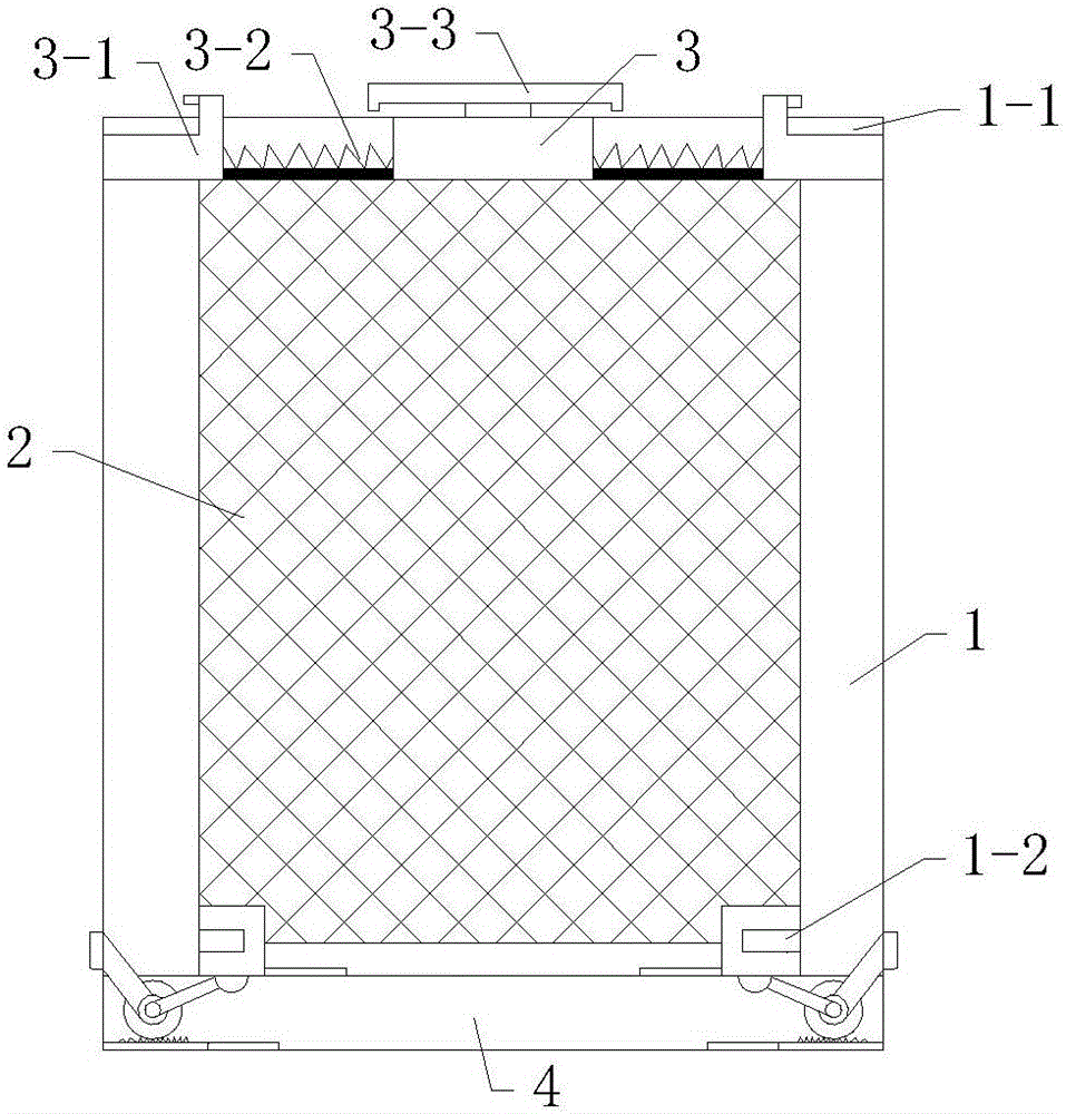 Air cooler filter screen device convenient to disassemble