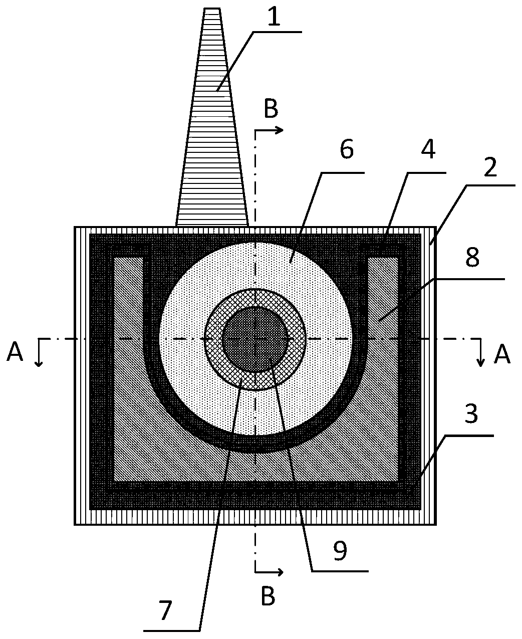 Germanium-silicon photoelectric detector with high bandwidth and high responsivity