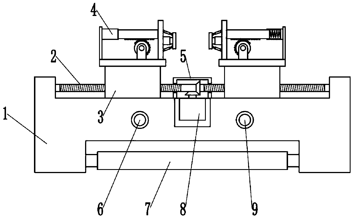 Pin distance adjusting mechanism of network transformer