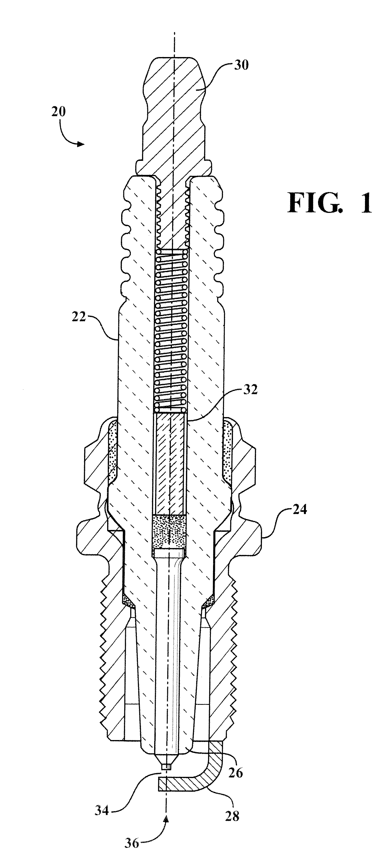 Alumina ceramic for spark plug insulator