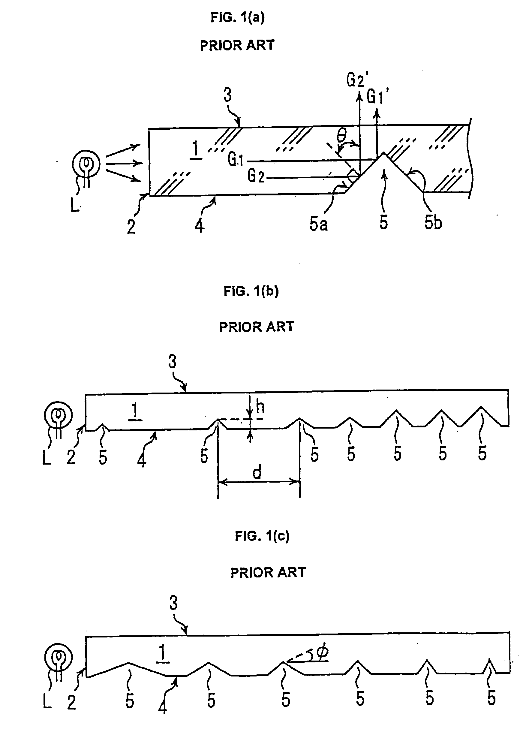 Light guide plate, surface light source device and display