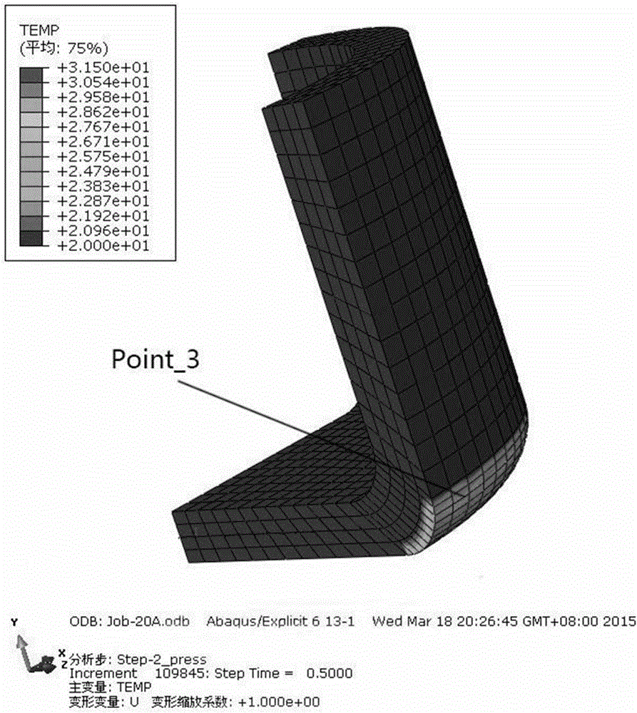 Mechanical model building method based on mould temperature rise rate under condition of continuous plastic processing and production and application thereof