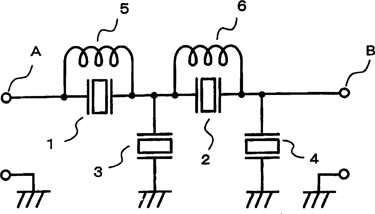 Suface acoustic wave filter