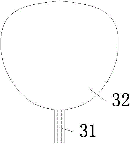 Point type reservoir