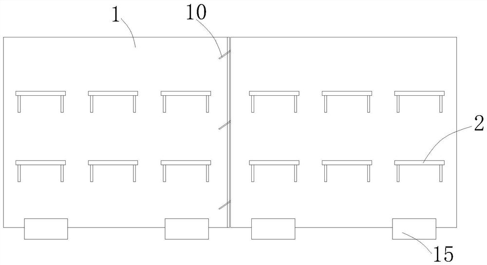 Corrugated board display wall with high-strength structure and manufacturing method thereof