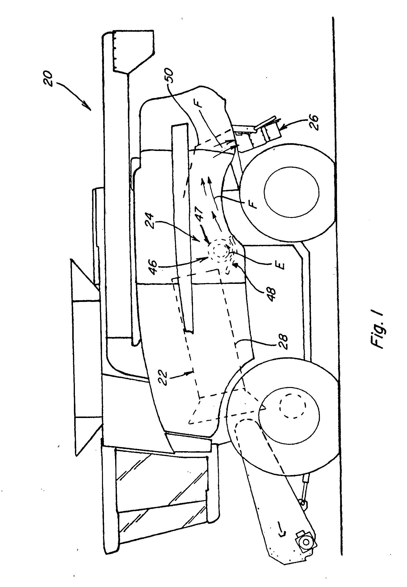 Knife bank assembly of a counter knife assembly of an integral chopper assembly of a combine harvester