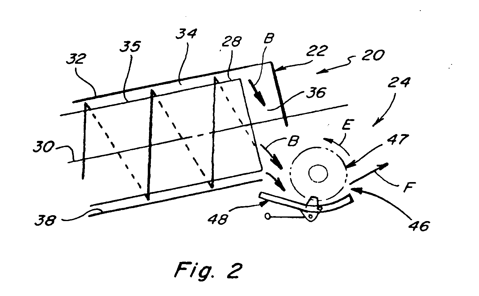 Knife bank assembly of a counter knife assembly of an integral chopper assembly of a combine harvester