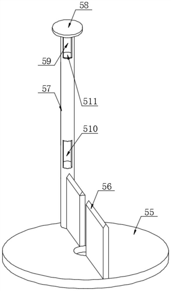 Waste paper treatment device for kraft linerboard production