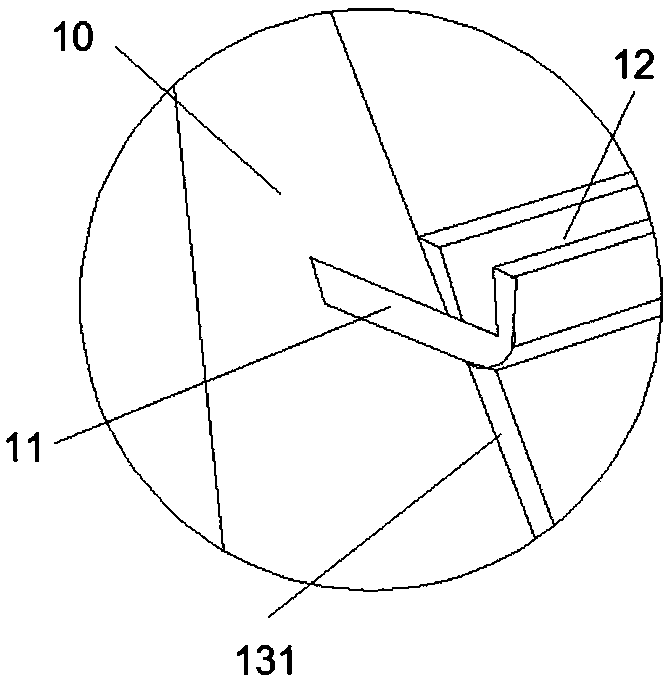 A dam filter structure