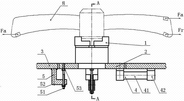 Static balance, couple balance and dynamic balance measuring device with high separation ratio