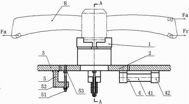 Static balance, couple balance and dynamic balance measuring device with high separation ratio