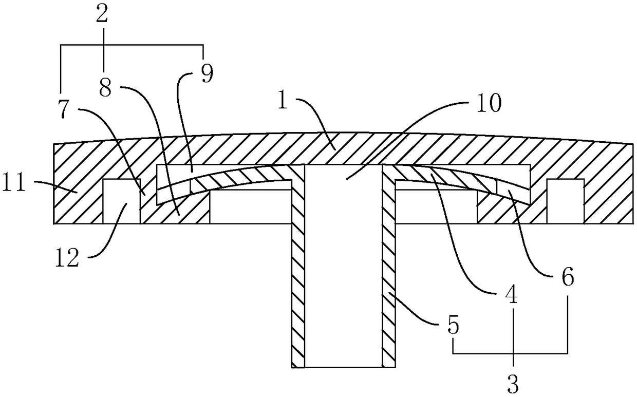 Combined button and processing technology thereof