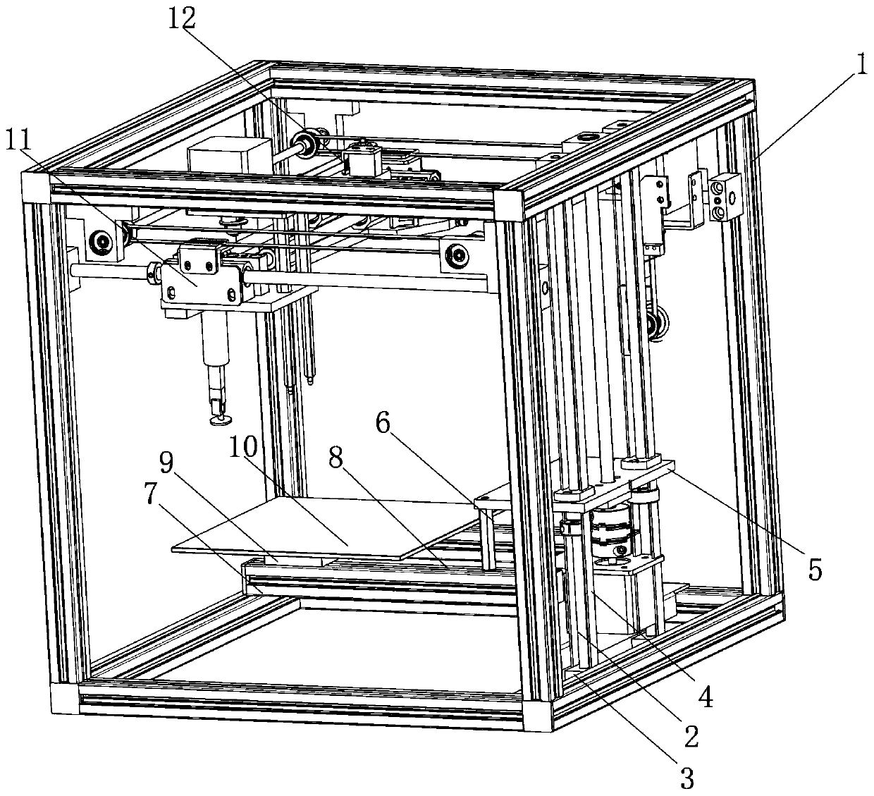 Butt welding abrasive equipment for machining windowsill protective steel frame