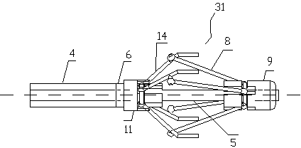 Multi-electrode radio frequency ablation catheter and design method thereof