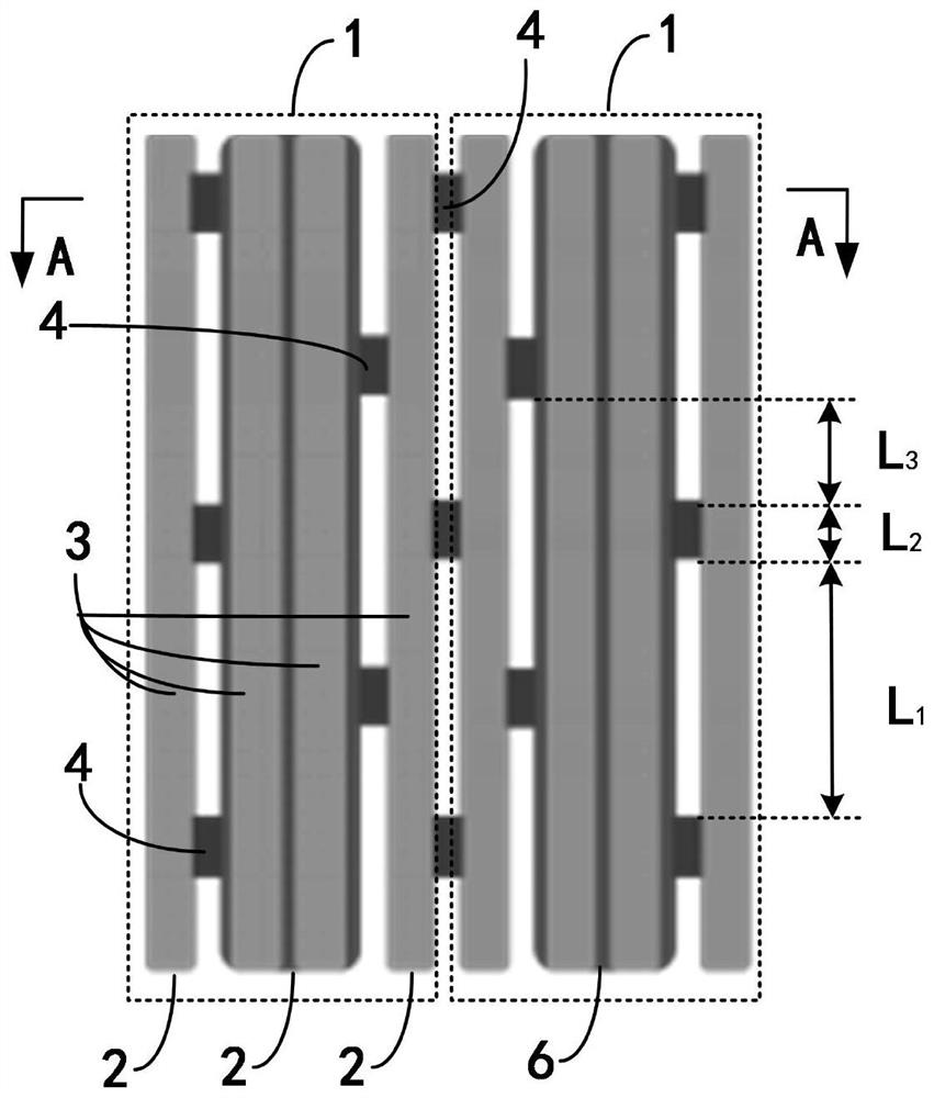 A flexible optical fiber ribbon and optical fiber cable