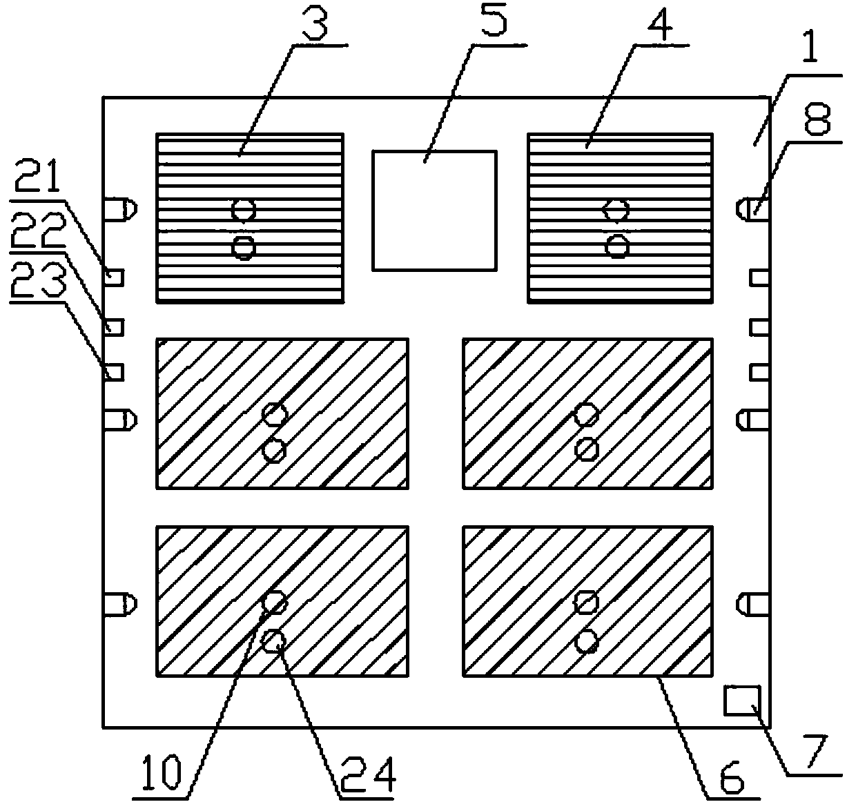 Polyethylene winding structure wall tube production monitoring system