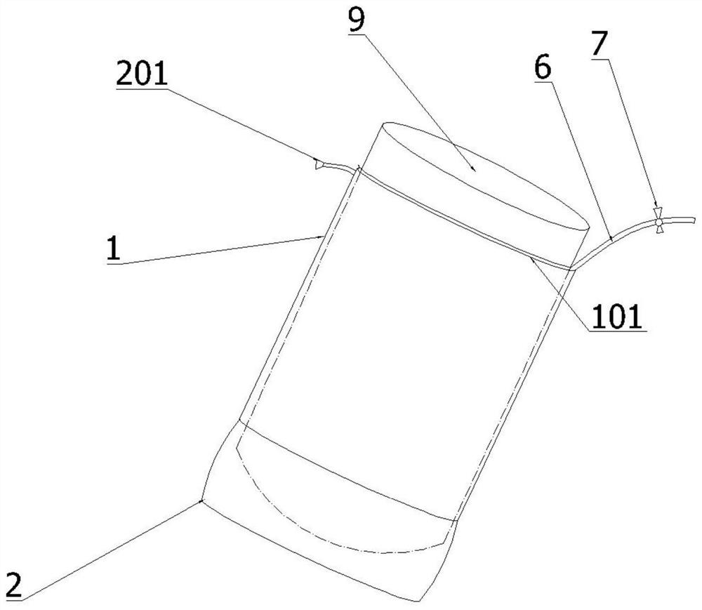 Porous natural orifice passing endoscope operation device