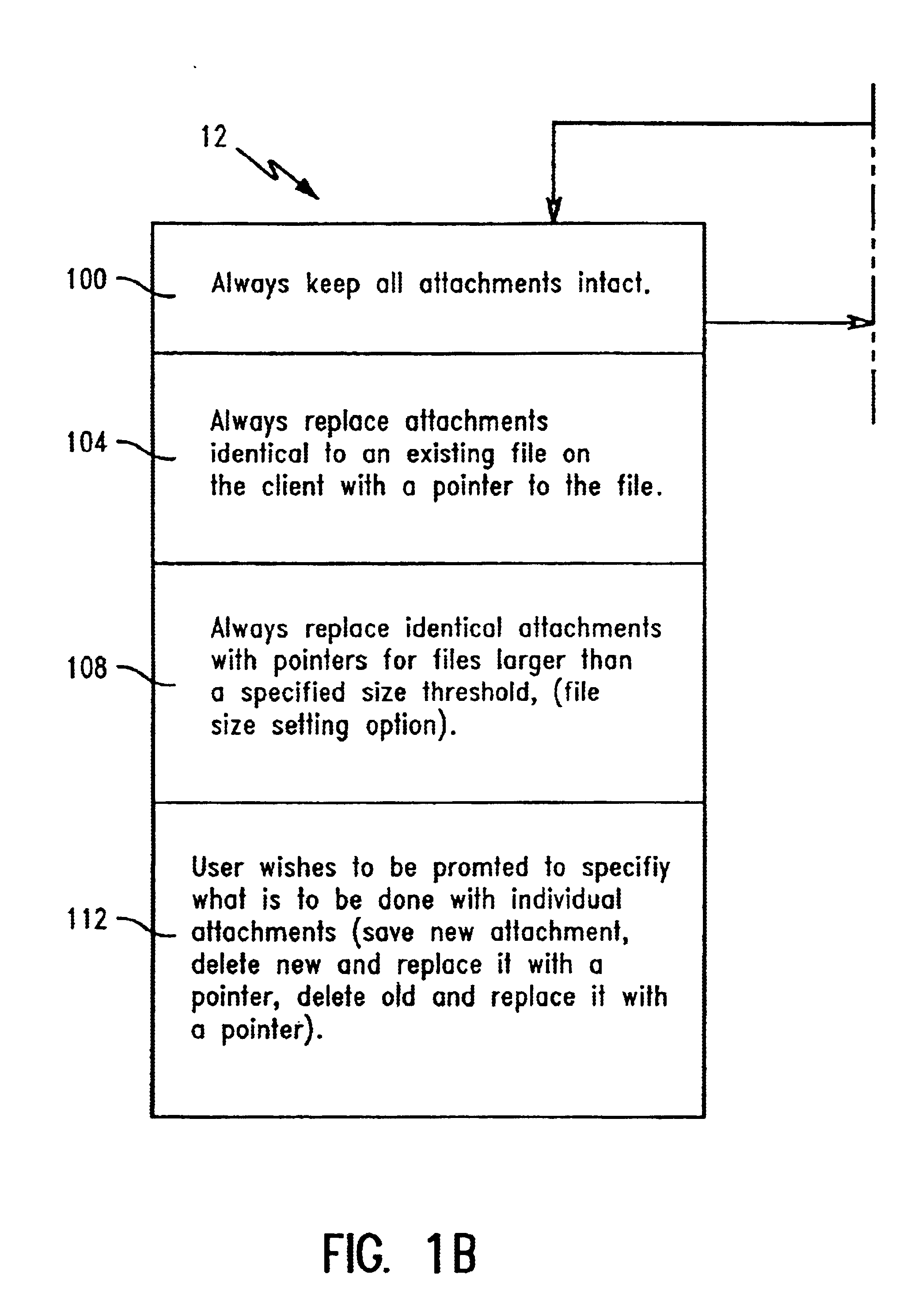 Method of managing attached document