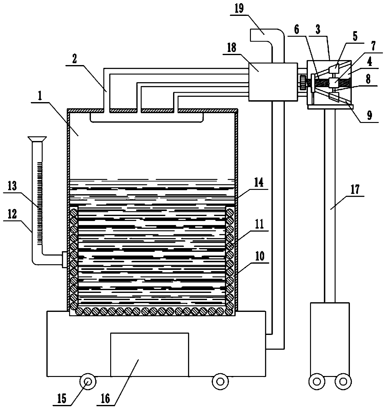 Secondary fermentation process of culture material