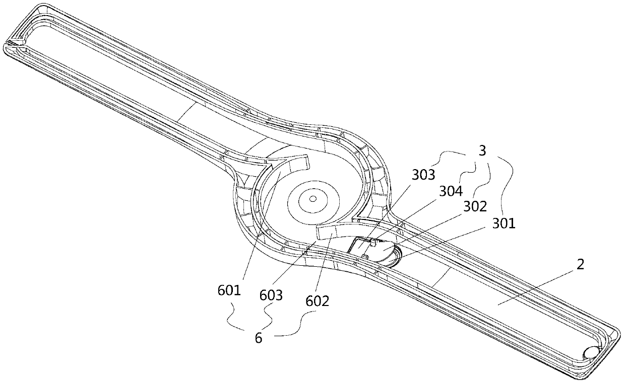 Spraying device of dish-washing machine