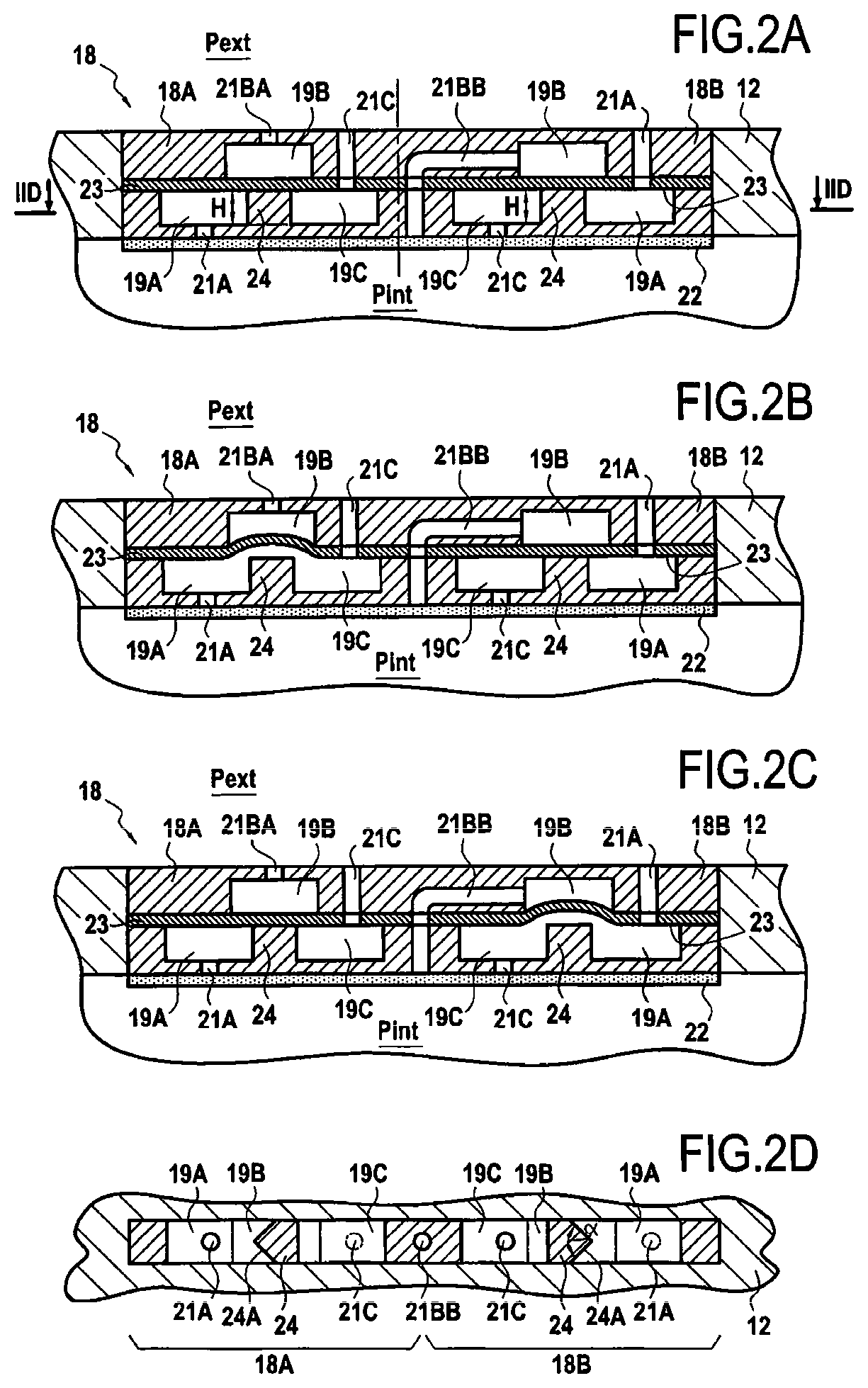 Free ink writing instrument with microfluidic valve