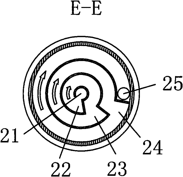 Water storing device of electric water heater