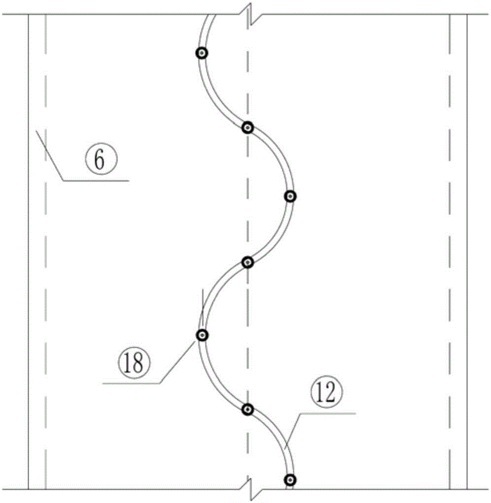 Waterproof and drainage system and construction method of low-medium radioactive waste grotto type disposal site